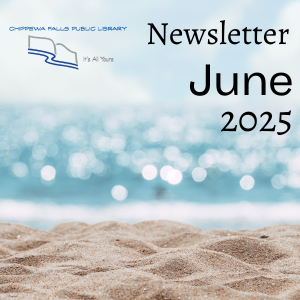 Beach scene with "Newsletter June 2025" text overlay.